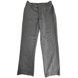 Gap Wool Blend Dress Pants Womens 10 Gray Straight Leg Work Career Office‎
